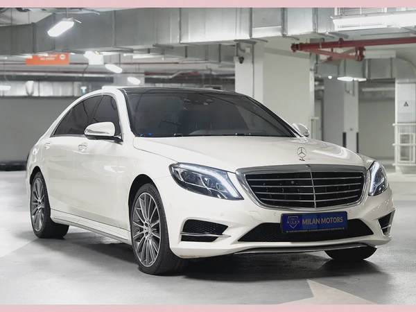 Mercedes S500, GCC specifications, car in excellent condition, No paint and No accidents