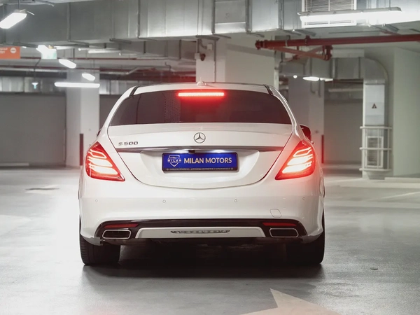 Mercedes S500, GCC specifications, car in excellent condition, No paint and No accidents