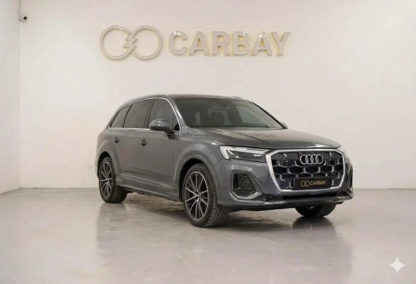 AED 4026 PM | AUDI Q7 45TFSI S LINE MY25 I UNDER AGENCY WARRANTY SERVICE CONTRACT JULY 2030 |