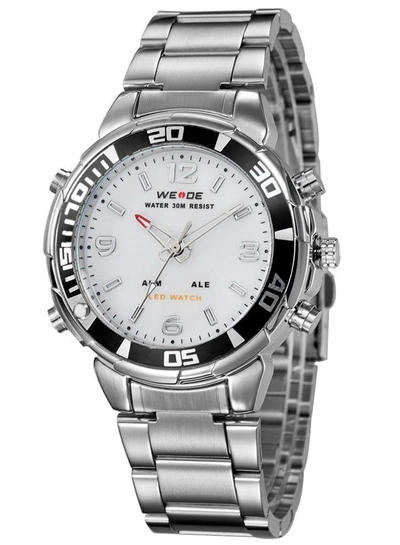 Weide Men's Water Resistant Analog-Digital Watch WH843-0