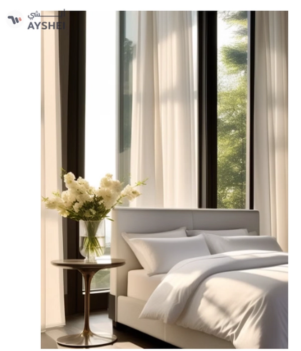 Raymond Home Queen Flat sheet Super Soft 180 TC Pure Cotton
