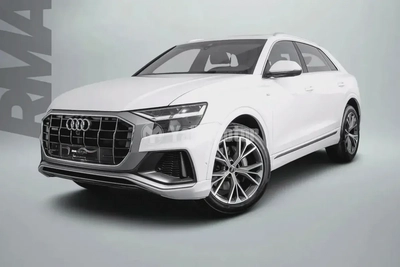 4,700 AED / 60 months | 0% DP | 2023 Audi Q8 55TFSi S-Line / Full Service History / Audi Warranty-0