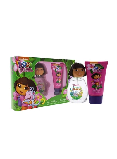 Nickelodeon Dora The Explorer Dora & Boots Edt 50Ml + Dora The Explorer L'Exploratrice 75Ml Sg Set-0