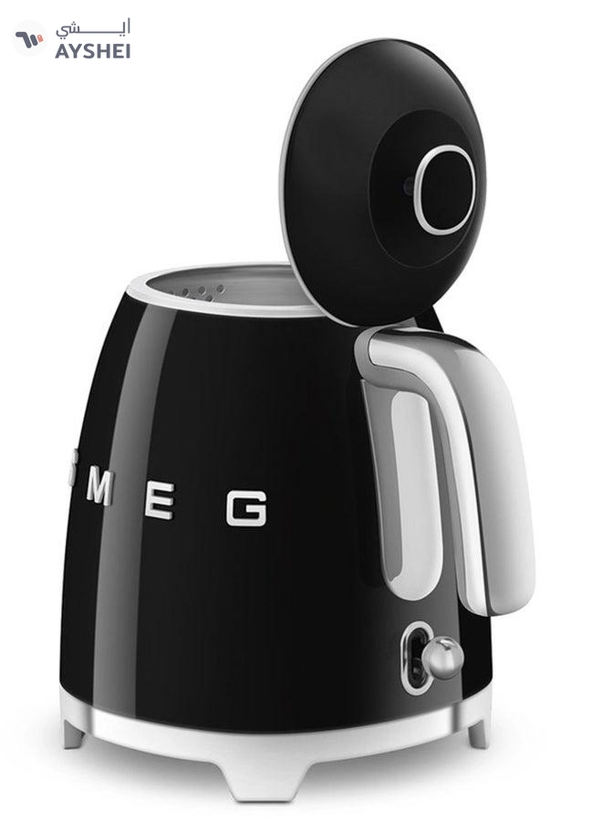 Smeg 50's Retro Style Mini Electric Kettle - 0.8 L 1400 W KLF05BLAU / KLF05BLUK Black-4-4