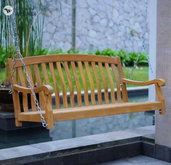 Yatai Decor Solid Wood Swing Seat - Garden Swing 2-Seater