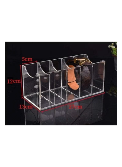 Eworld Acrylic Belt and Makeup Organizer Display Storage for Shelf Drawers-3