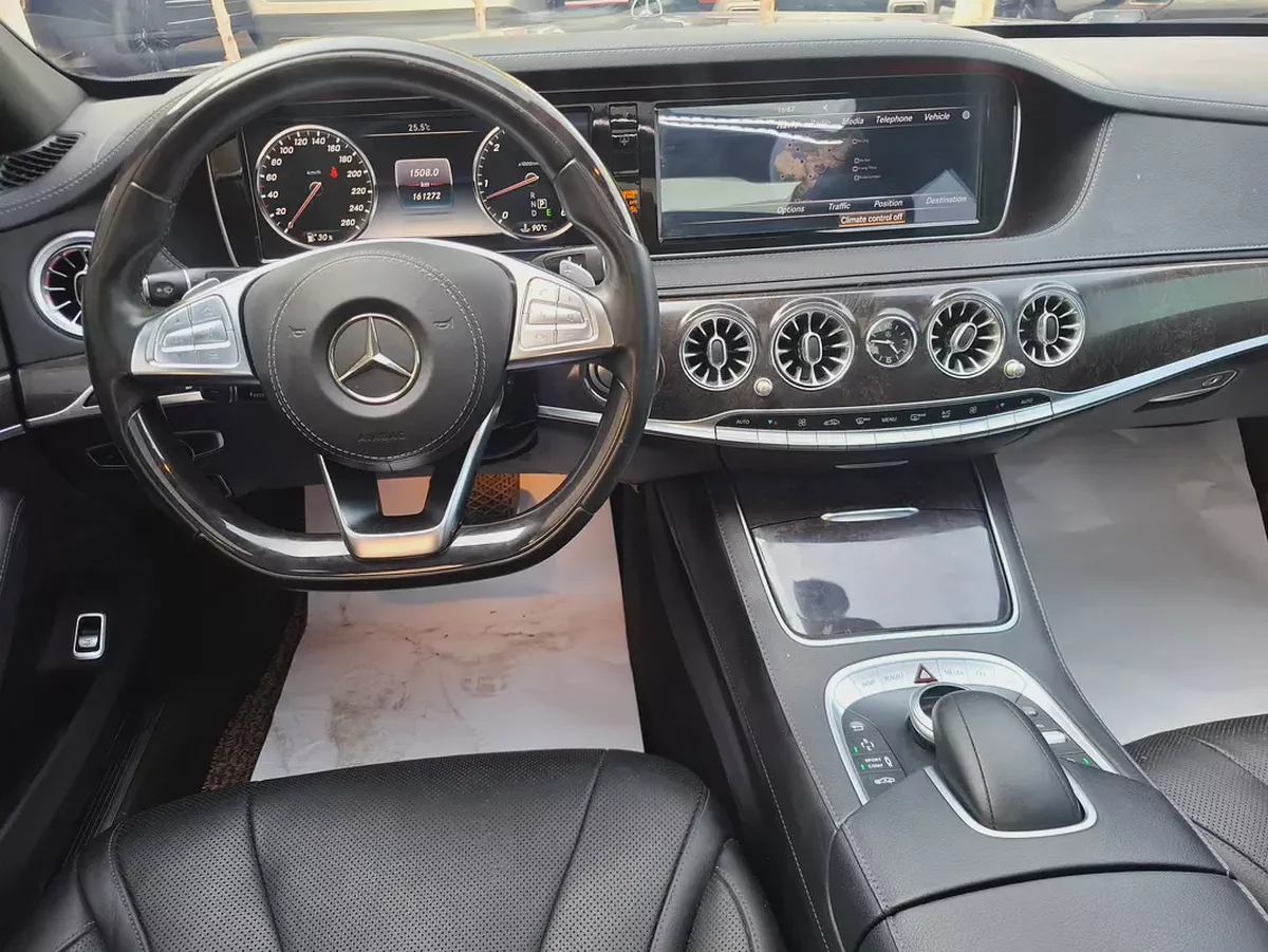 Mercedes-Benz S350d long 2017 full option-8-8