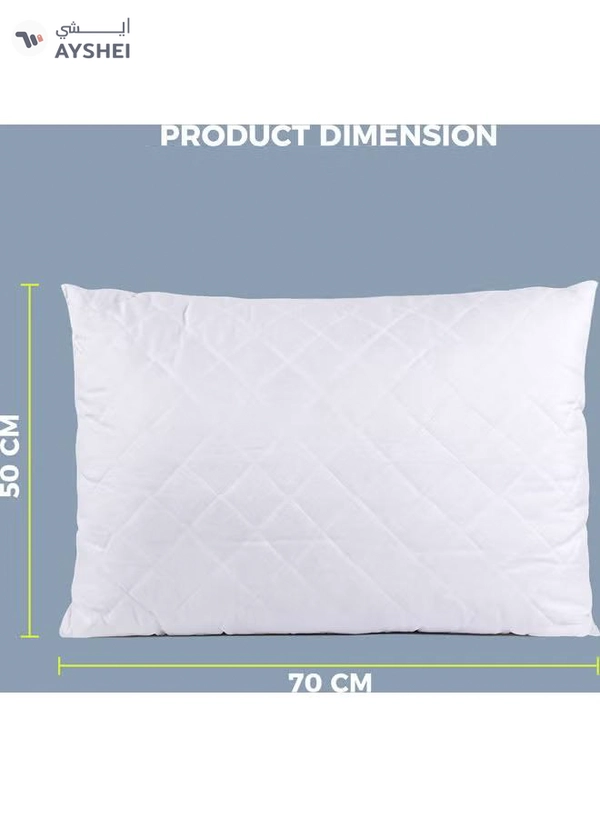 PARRY LIFE Soft Siliconized Sleeping Bed Pillow polyester White 50 x 70cm