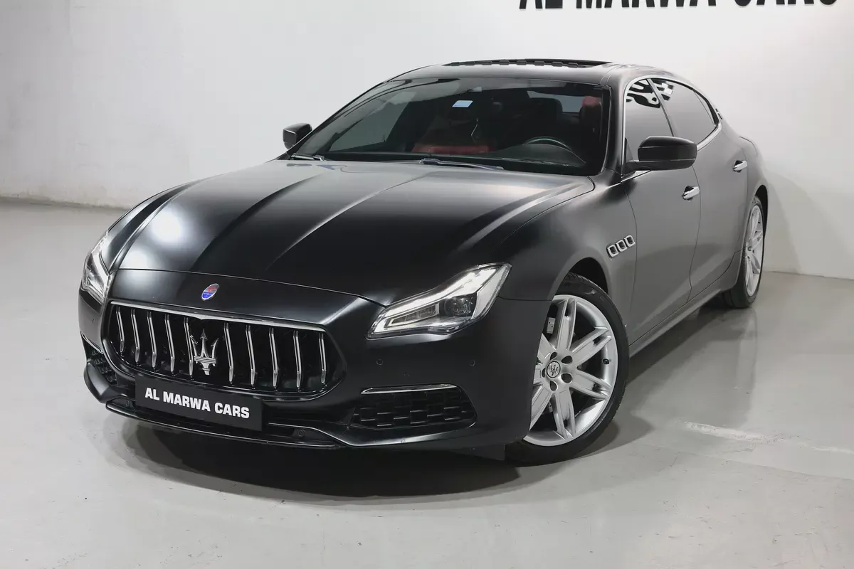 Maserati Quattroporte GranLusso 2021 | GCC Specs | Low Mileage | Pristine Condition