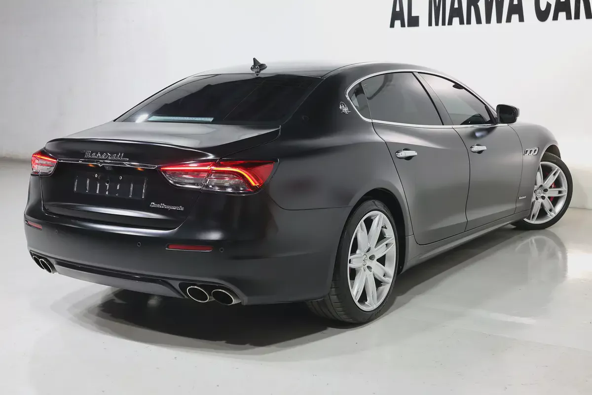 Maserati Quattroporte GranLusso 2021 | GCC Specs | Low Mileage | Pristine Condition-3-3