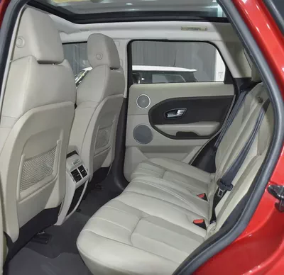 ORIGINAL PAINT ( صبغ وكاله ) Land Rover Range Rover Evoque ( 2016 Model ) in Red Color GCC Specs-17