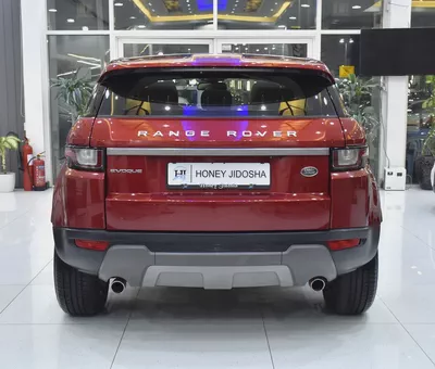 ORIGINAL PAINT ( صبغ وكاله ) Land Rover Range Rover Evoque ( 2016 Model ) in Red Color GCC Specs-4