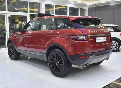 ORIGINAL PAINT ( صبغ وكاله ) Land Rover Range Rover Evoque ( 2016 Model ) in Red Color GCC Specs-6