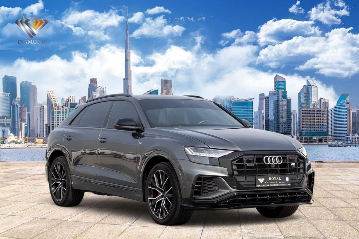 Audi Q8 55 TFSI S-LINE LUXURY | GCC | Under warranty-1-1