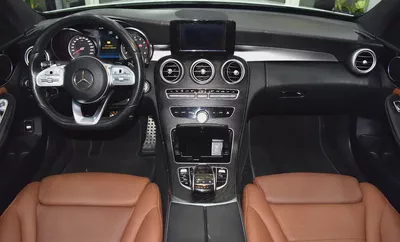 AED 1,566 EMi at 0% DP | Mercedes Benz C200 ( 2019 Model ) in White Color GCC Specs-10