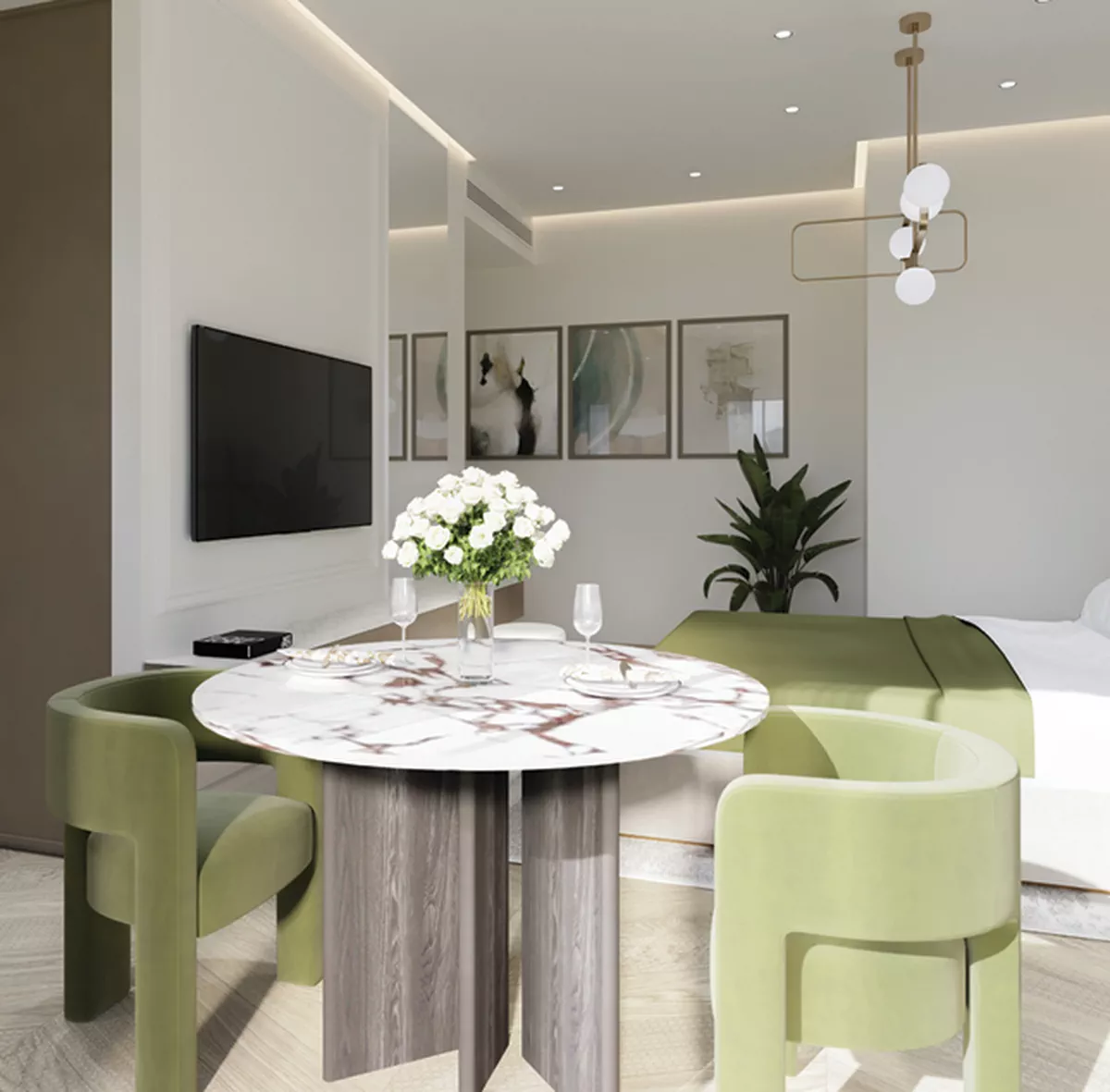Smart Home | Elegant 1 BHK | Handover Soon-3-3