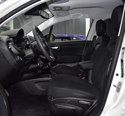 Fiat 500x ( 2023 Model ) in White Color GCC Specs-5