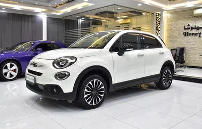 Fiat 500x ( 2023 Model ) in White Color GCC Specs-11
