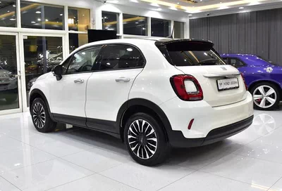 Fiat 500x ( 2023 Model ) in White Color GCC Specs-13