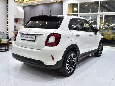 Fiat 500x ( 2023 Model ) in White Color GCC Specs-8