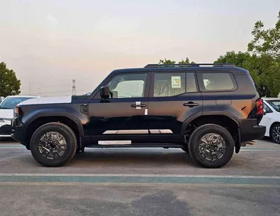 Toyota Prado ALL ROUNDER TURBO SQUARE LIGHTS || 2.4L PETROL V4 4WD | LEATHER SEAT | D.PWR SEAT | AUTO DOOR | 1 DI-2