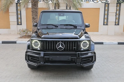 MERCEDES BENZ G63 AMG ( NIGHT PACKAGE )-110000KM-2021-GCC SPECS-UNDER WARRANTY-4