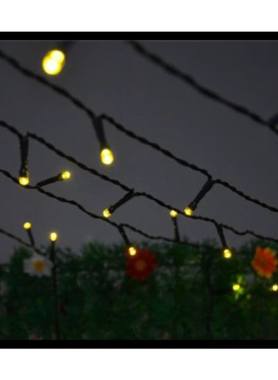 Yuwell Ramadan Light 10 Meter Led Warm White Fairy Light For Ramadan Decoration Curtain Light For Home and Outdoor Decoration Light Multimode Operated Light-1