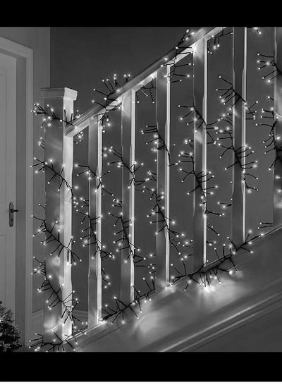 Yuwell Ramadan Light 10 Meter Led Warm White Fairy Light For Ramadan Decoration Curtain Light For Home and Outdoor Decoration Light Multimode Operated Light-3