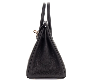 Hermès Birkin 25 Noir / Black Togo Gold Hardware Bag-3