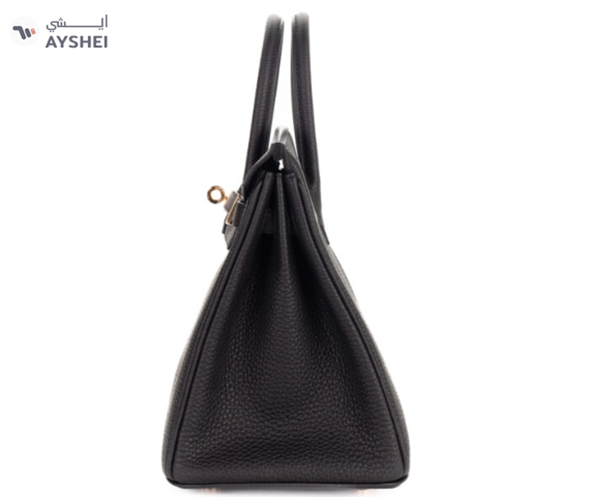 Hermès Birkin 25 Noir / Black Togo Gold Hardware Bag-3-3