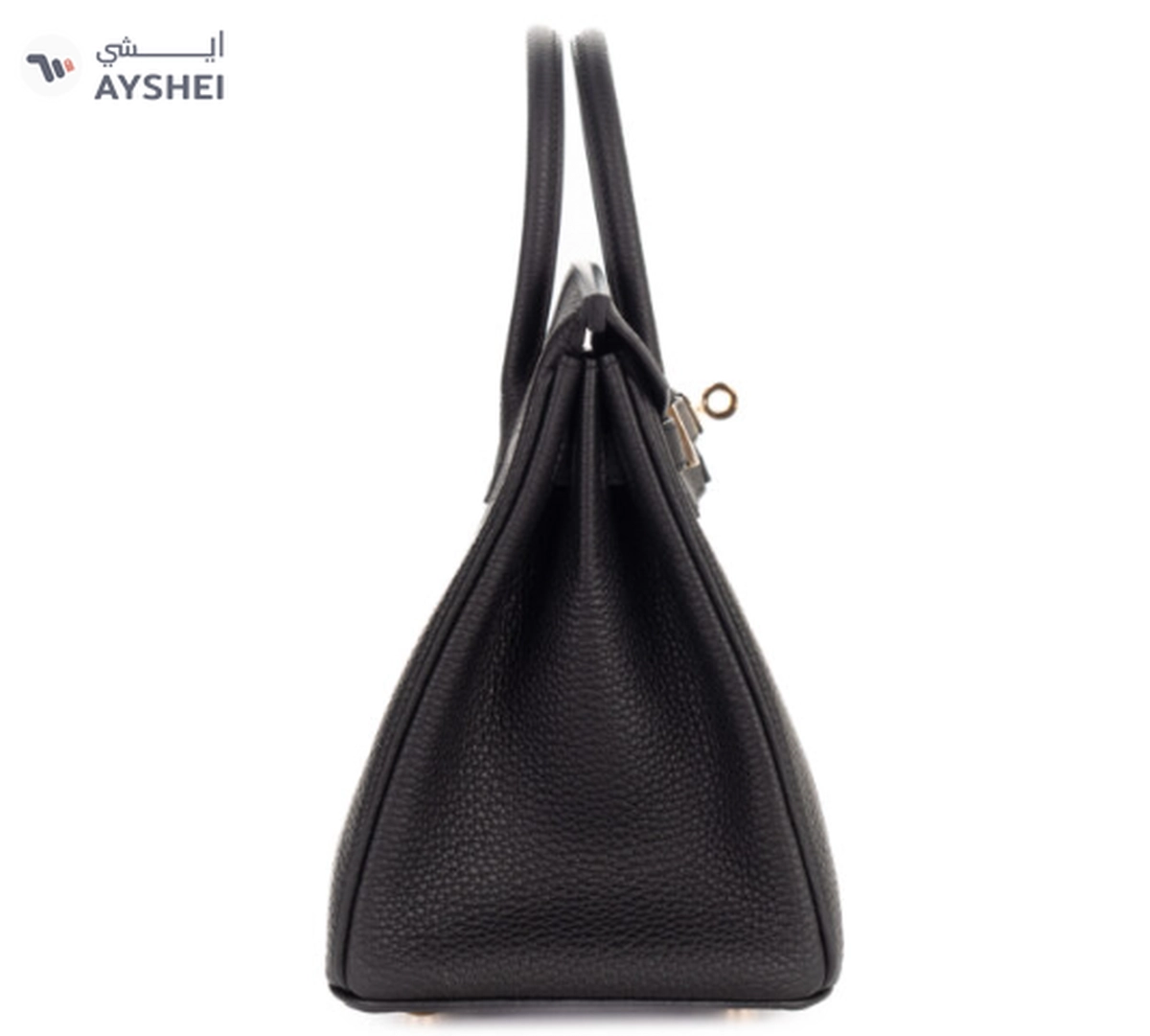 Hermès Birkin 25 Noir / Black Togo Gold Hardware Bag-4-4