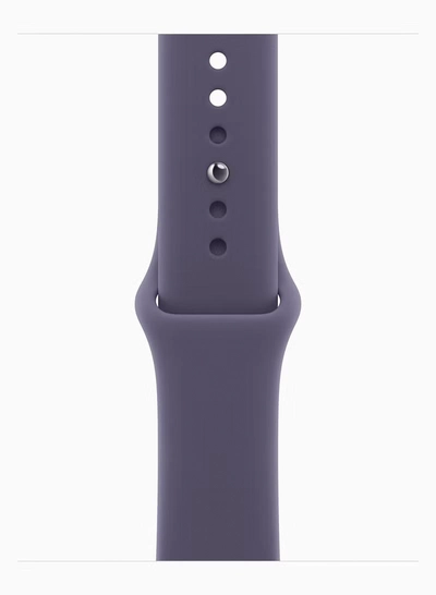 Apple Watch Series 11 GPS 42mm (TDRA Version) Silver Aluminium Case With Purple Fog Sport Band - M/L-1