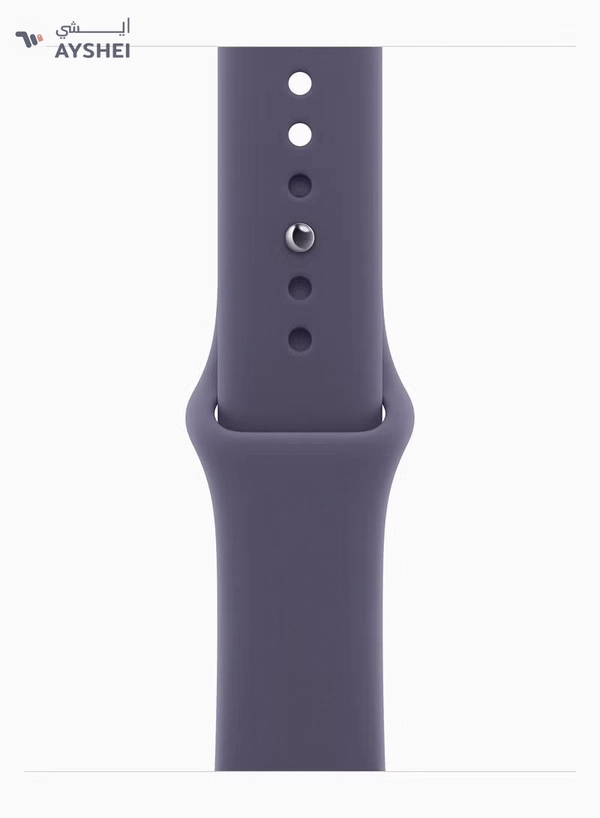 Apple Watch Series 11 GPS 42mm (TDRA Version) Silver Aluminium Case With Purple Fog Sport Band - M/L