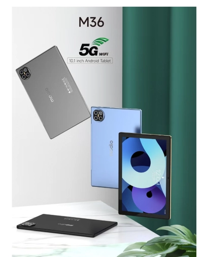 modio M36 Tablet With 10.1 Inch Screen Dual SIM Blue 12GB RAM 512GB 5G - Middle East-1