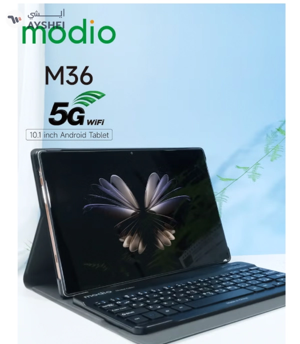 modio M36 Tablet With 10.1 Inch Screen Dual SIM Blue 12GB RAM 512GB 5G - Middle East