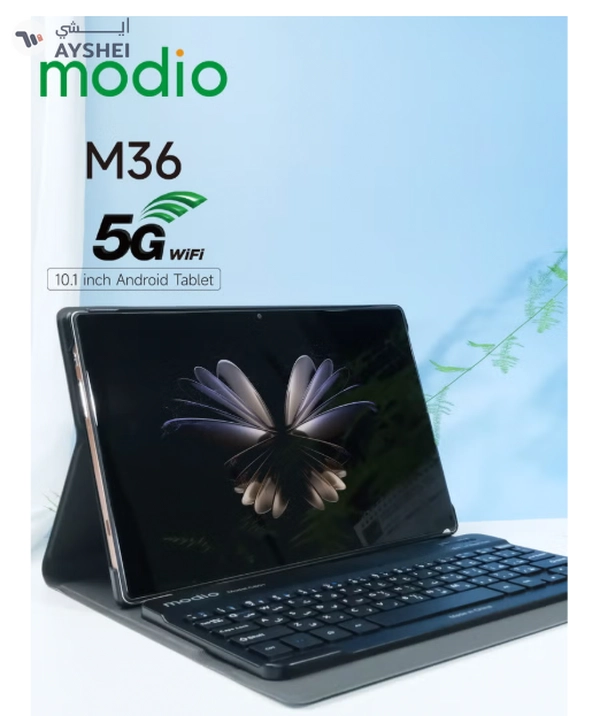 modio M36 Tablet With 10.1 Inch Screen Dual SIM Blue 12GB RAM 512GB 5G - Middle East