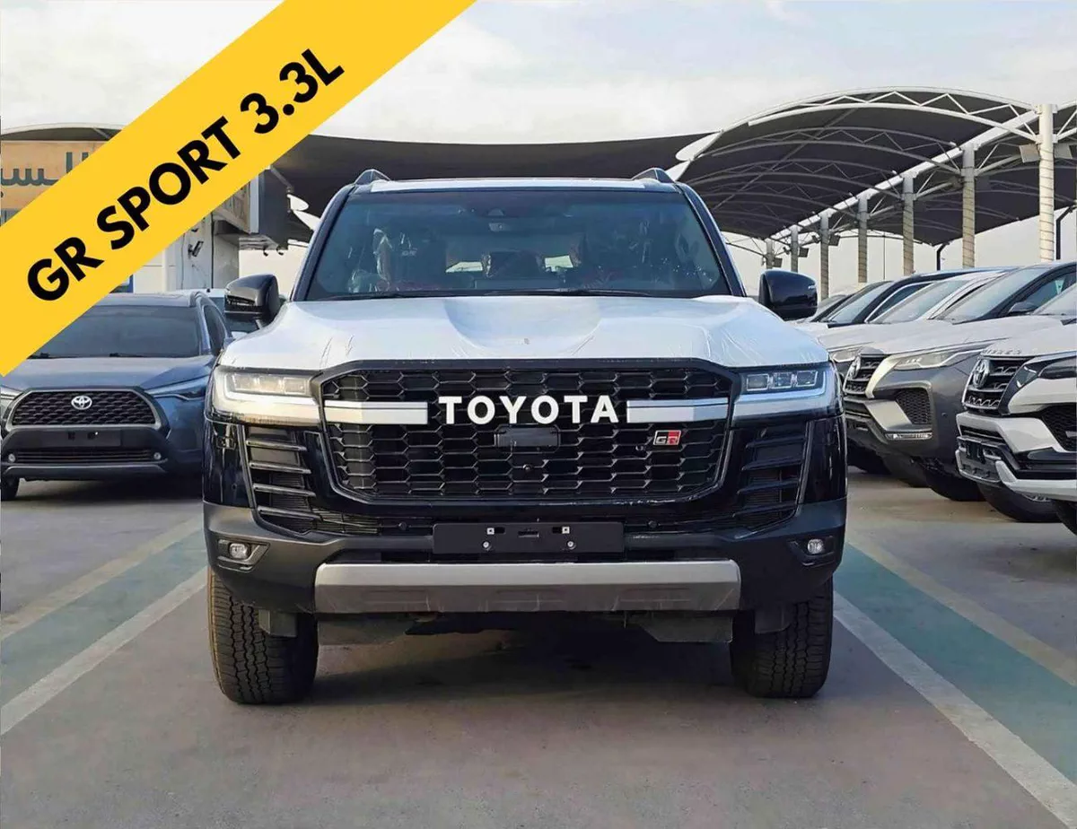 Toyota Land Cruiser GR SPORT || 3.3L Diesel V6 / RADAR / BIG DVD / REAR ENTERTAINMENT DVD / COOL BOX (CODE#LCDGR)
