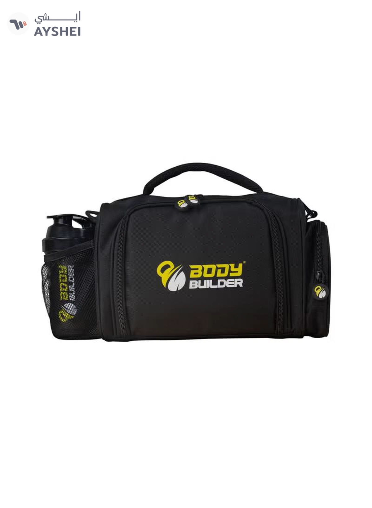 Body Builder Meal Bag, 6 Containers, Shoulder
