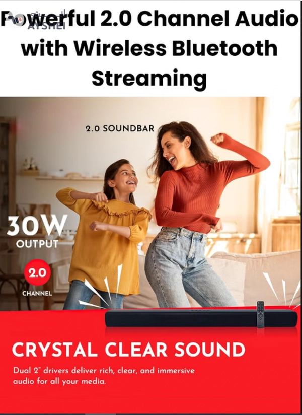 85-Inch P8K QLED 4K Smart TV + 2.0 Channel Premium Soundbar | [Google TV, AiPQ Pro Processor, 144Hz, HDR10+, Slim Uni-body] + [HDMI (ARC), USB, Bluetooth, FM Station, Aux] - (2025 Model) 85P8K+SOUNDBAR Black