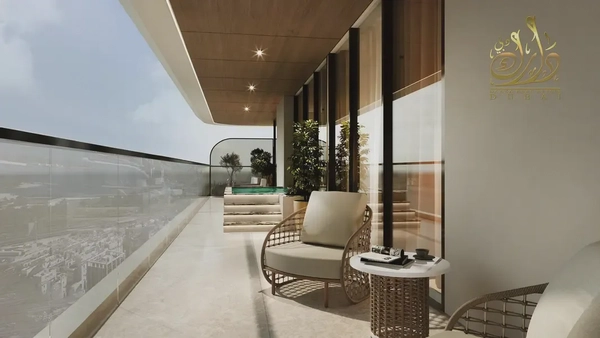 Furnished 1BR | Marquis One Arjan | Balcony & Park Views