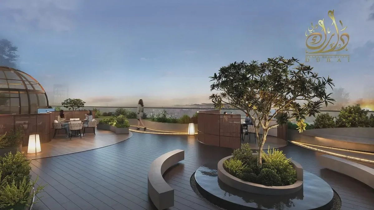 Furnished 1BR | Marquis One Arjan | Balcony & Park Views-1-1