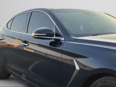 AED 1,440 P.M | 0% DOWN PAYMENT | GENESIS G70 PRESTIGE | 3.3L TWIN-TURBO V6 | 2018 | KOREAN SPECS-4
