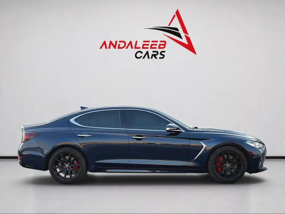 AED 1,440 P.M | 0% DOWN PAYMENT | GENESIS G70 PRESTIGE | 3.3L TWIN-TURBO V6 | 2018 | KOREAN SPECS-11-11