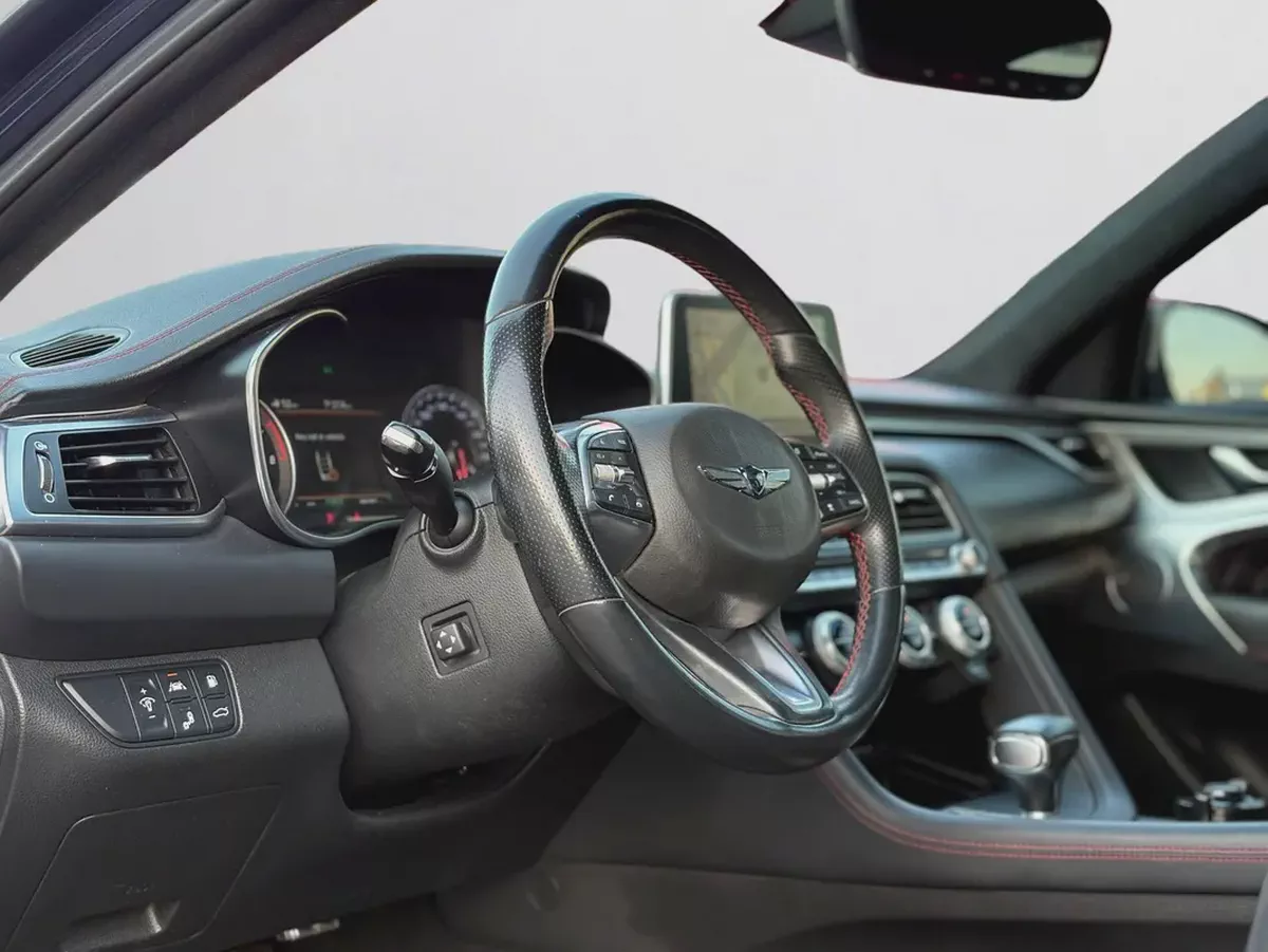AED 1,440 P.M | 0% DOWN PAYMENT | GENESIS G70 PRESTIGE | 3.3L TWIN-TURBO V6 | 2018 | KOREAN SPECS-14-14