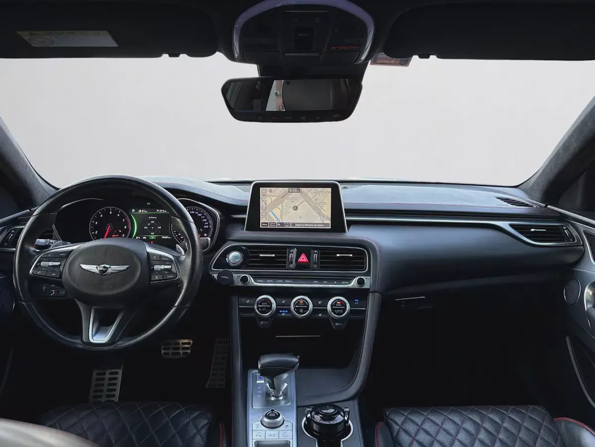 AED 1,440 P.M | 0% DOWN PAYMENT | GENESIS G70 PRESTIGE | 3.3L TWIN-TURBO V6 | 2018 | KOREAN SPECS-15-15