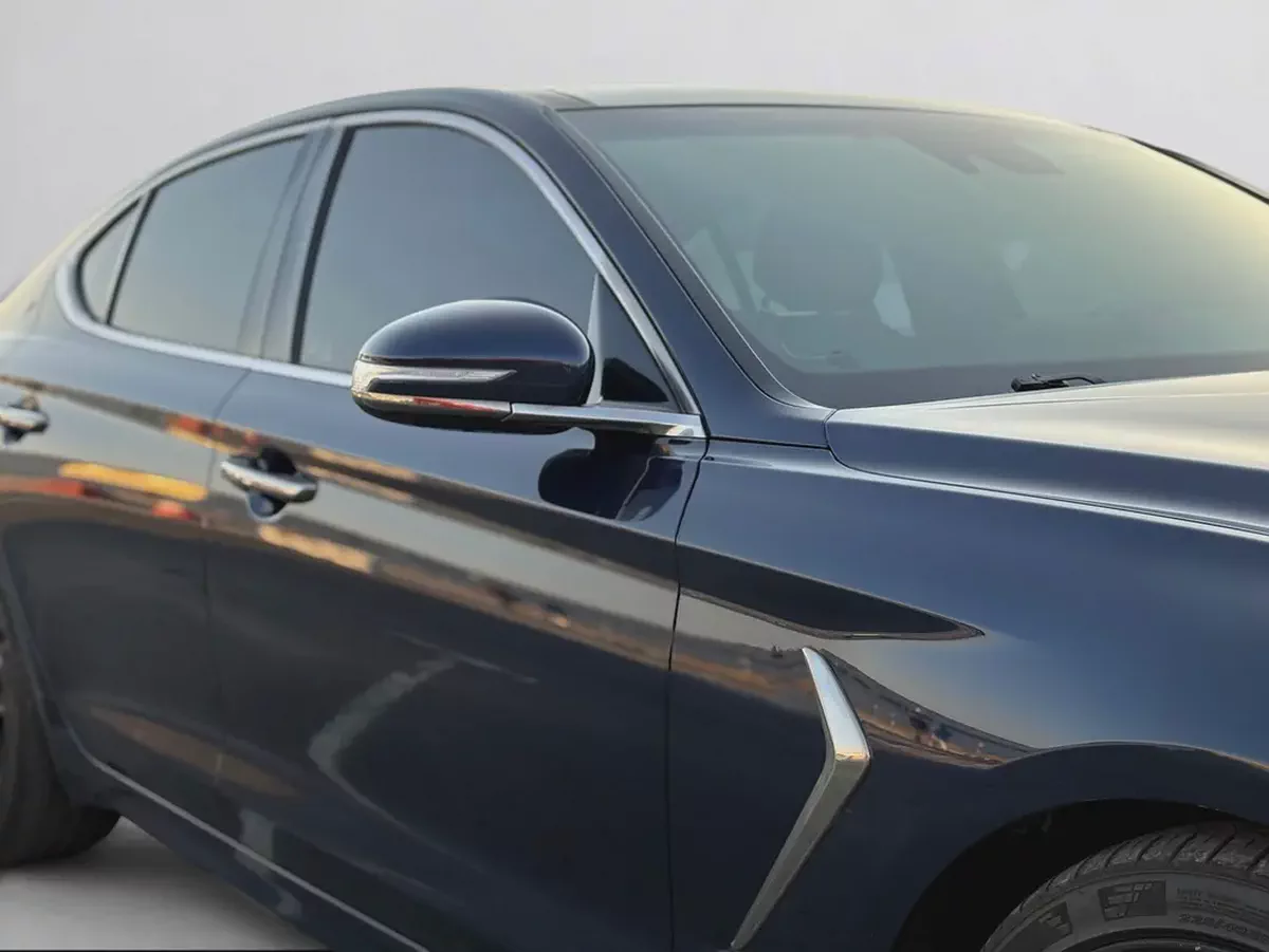 AED 1,440 P.M | 0% DOWN PAYMENT | GENESIS G70 PRESTIGE | 3.3L TWIN-TURBO V6 | 2018 | KOREAN SPECS-4-4