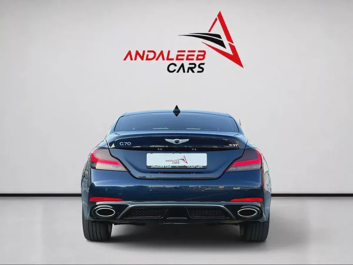 AED 1,440 P.M | 0% DOWN PAYMENT | GENESIS G70 PRESTIGE | 3.3L TWIN-TURBO V6 | 2018 | KOREAN SPECS-5-5