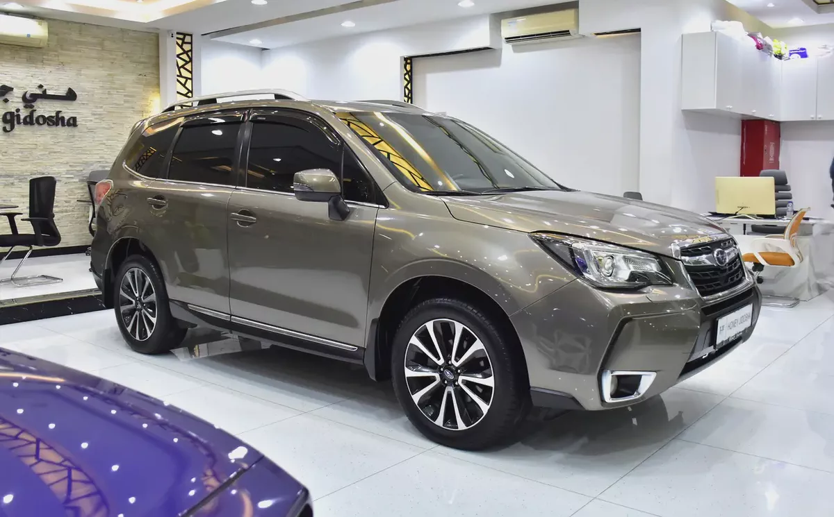EXCELLENT DEAL for our Subaru Forester AWD ( 2018 Model ) in Brown Color GCC Specs-2-2