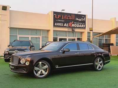 (2016) BENTELY //MULSANNE// GCC FULL OPTION -EXCELLENT CONDITION--0