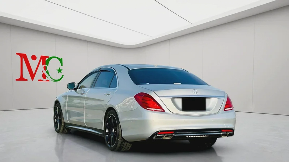 MERCEDES BENZ S63 ///AMG - 2014 - SILVER WITH BEIGE - SUPER CLEAN CAR FRESH JAPAN IMPORT